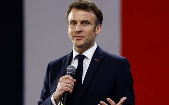 法国总统马克龙。（图：互联网） 