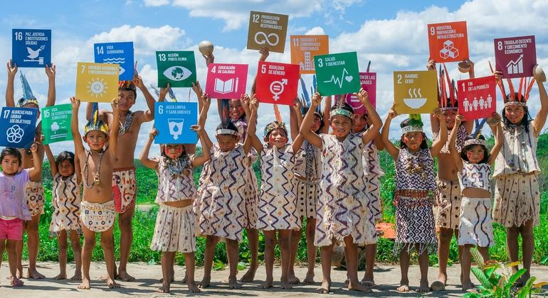 可持续发展目标是为所有人实现更美好、更可持续未来的蓝图。（图：联合国）