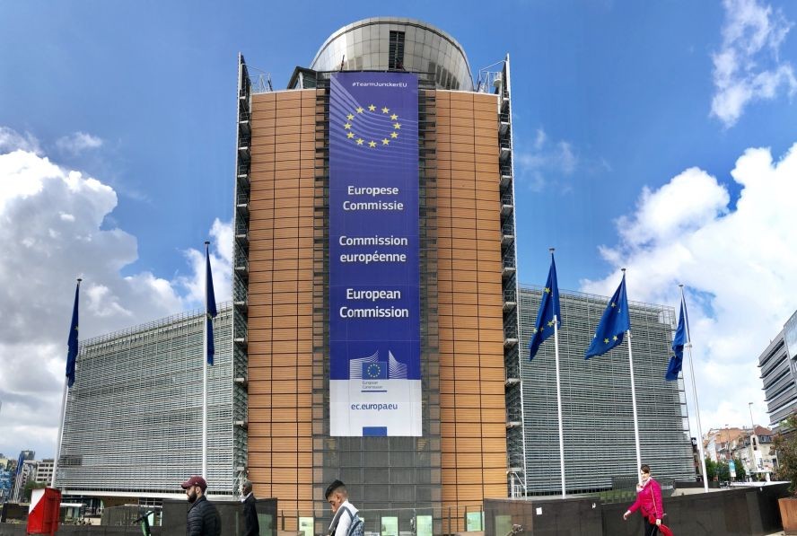 欧盟总部大楼一景。（图：互联网）
