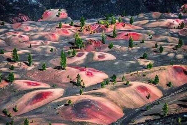 美国拉森火山国家公园。