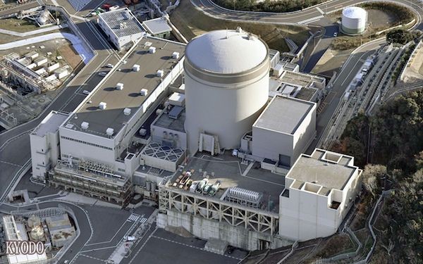 日本的核電站。（图：KYODO）