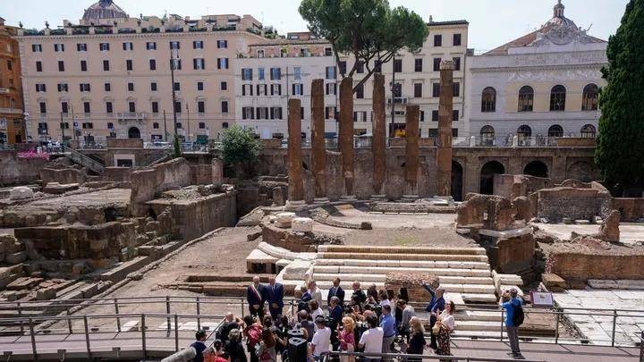 意大利向游客开放凯撒遇刺遗址