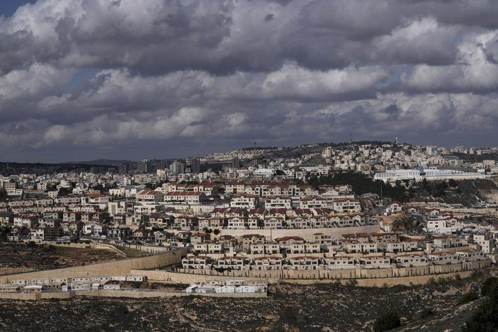 以色列民政局高级规划委员会26日批准在约旦河西岸犹太人定居点新建5623套住房。（图：AP）