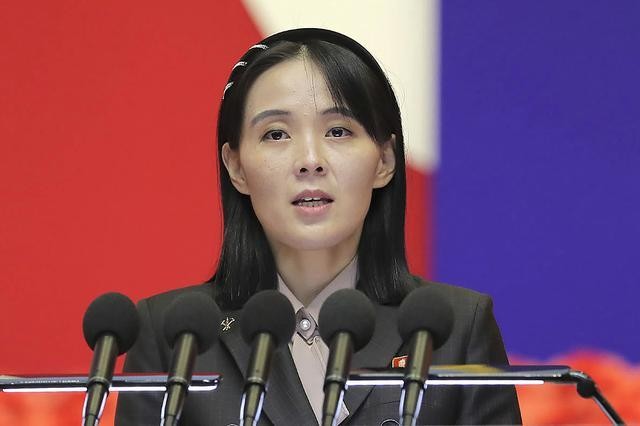 朝鲜劳动党中央委员会副部长金与正。（图：互联网）