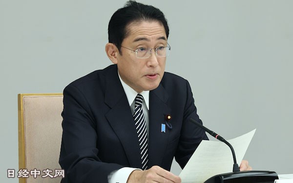 日本首相岸田文雄。（图：Nikkei）