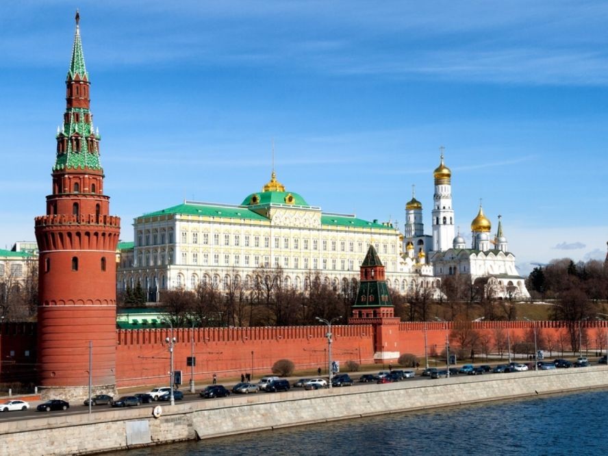 俄罗斯对54名英国人实施制裁，禁止其入境。图为克里姆林宮一隅。（示意图：Shutterstock）