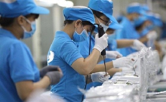 欧盟企业在越南投资加工与制造工业。