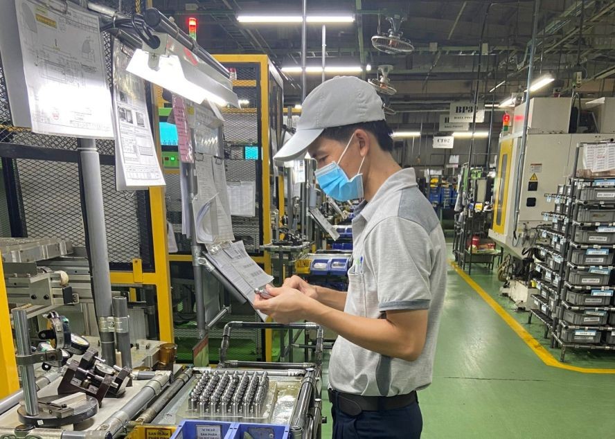 越南Takako有限公司的生产线。