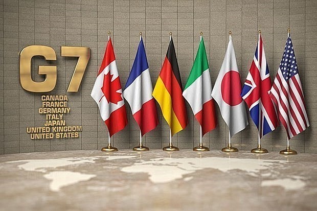 日美欧等七国集团(G7)为主的发达国家宣布成立旨在强化去碳化相关产品供应链的新基金。（图：互联网）