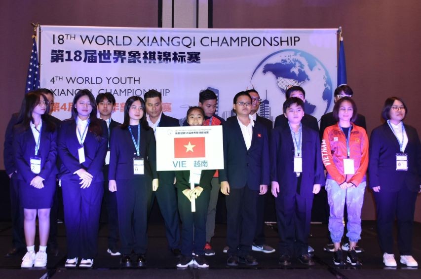 我国棋手参加第 18 届世界象棋锦标赛