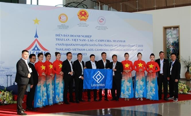 一家越南企业出席2023年泰国-越南-老挝-柬埔寨-缅甸企业论坛。