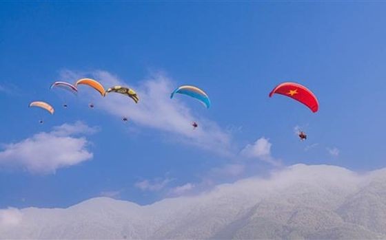 越南普塔楞滑翔伞越野公开赛