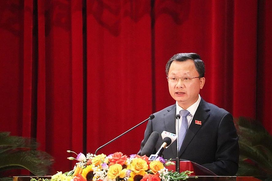 高祥辉同志出任2021-2026年任期广宁省人委会主席。（图：Đ. 方）