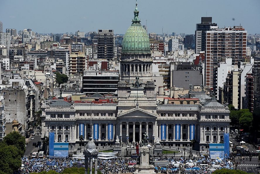 图为阿根廷国会大厦。（图：互联网）