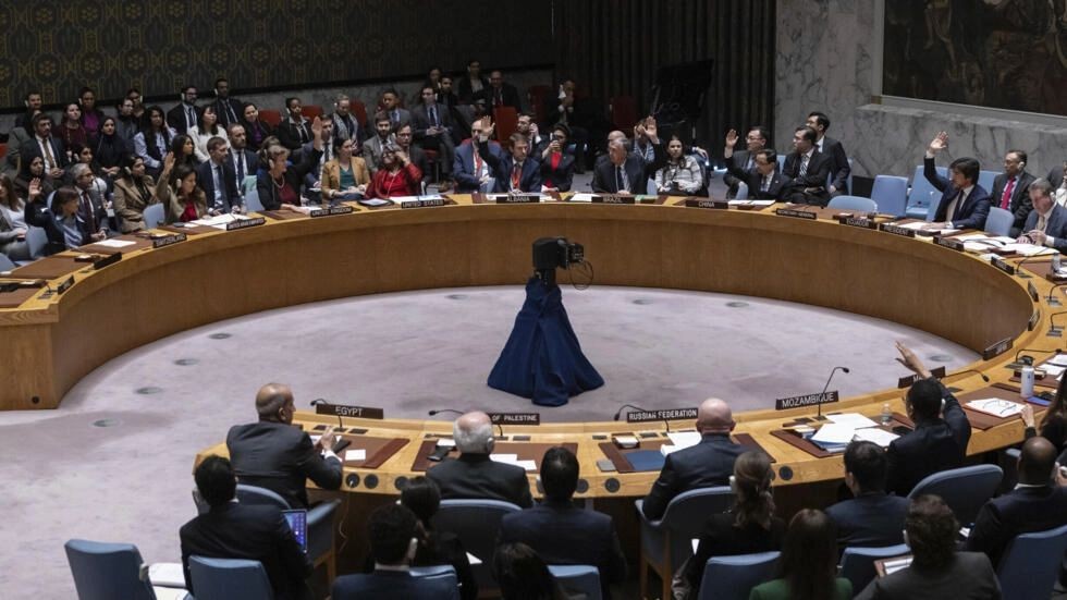联合国安理会周五讨论加沙决议案。（图：AP）