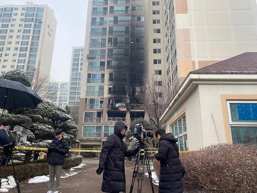 首尔一居民楼发生火灾致 2 死 29 伤