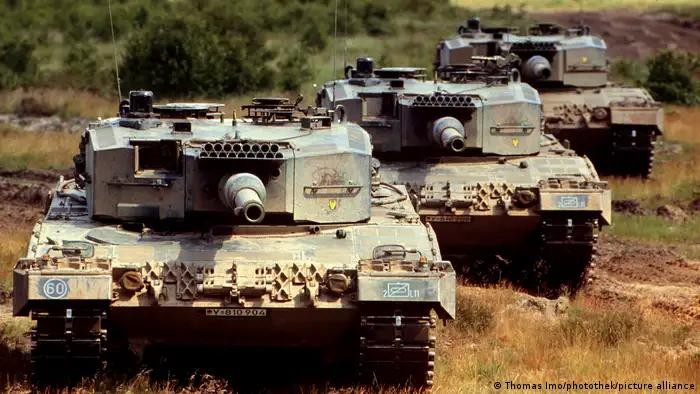 图为德国豹1主战坦克。（图：互联网）