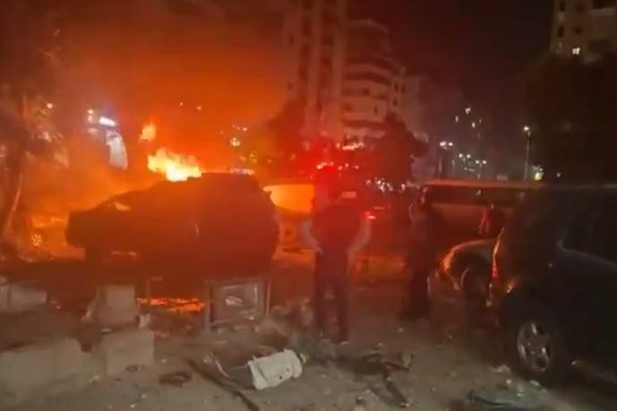 当晚，哈马斯下属武装派别卡桑旅在社交媒体发文，确认萨利赫·阿鲁里死亡。（图：互联网）