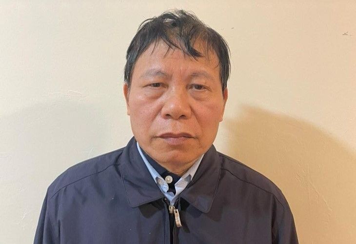 北宁省委原书记阮仁战被捕。（图：警方提供）