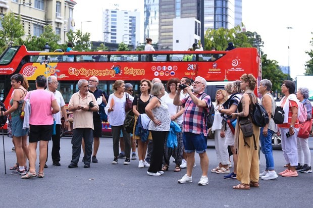 胡志明市接待国际游客量正在猛增。（图：TNO）