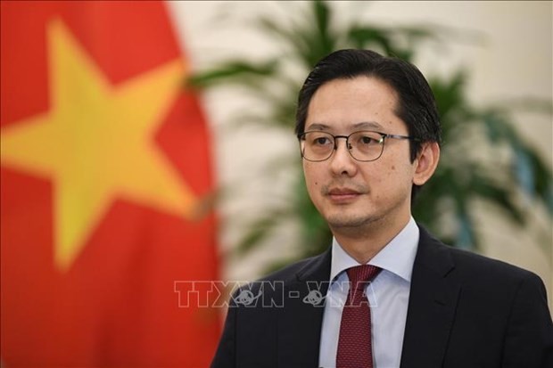 越南外交部副部长杜雄越。（图：越通社）