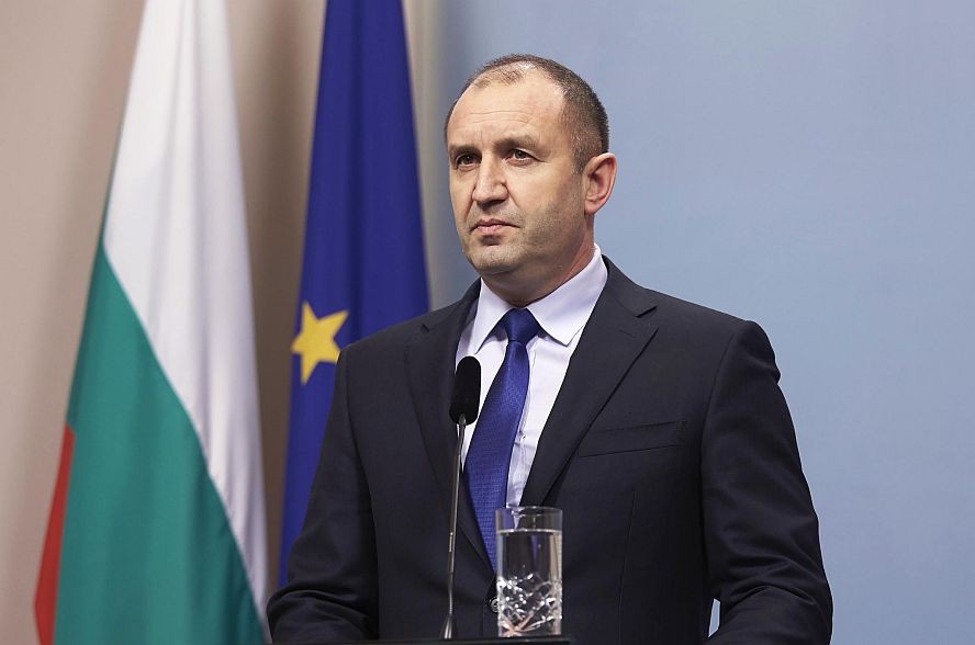 保加利亚总统鲁门‧拉德夫。（图：Getty Images）