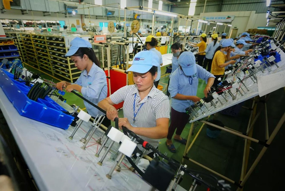 越南继续成为外企2024年的投资目的地。（图：越通社）
