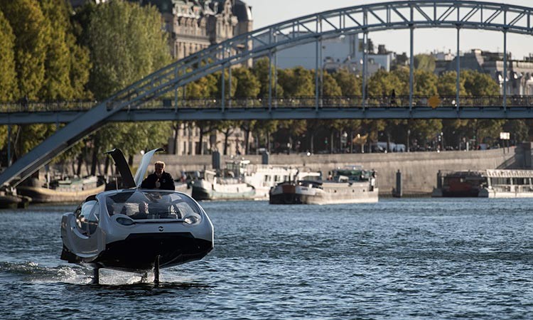 图为法国巴黎塞纳河一景。（图：越通社）