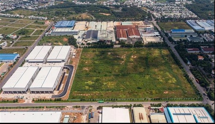 平阳省苡安市新东协B工业区的工业用地一瞥。