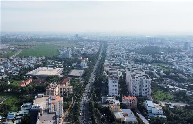 同奈省的地皮、廉价住房与公寓市场份额价格增高。（图：越通社）