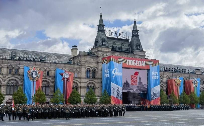 俄举行纪念卫国战争胜利79週年阅兵总彩排