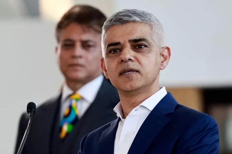 英国伦敦市长选举结果于当地时间4日下午出炉，现任市长萨迪克汗破纪录赢得第3个任期。（图：AFP）