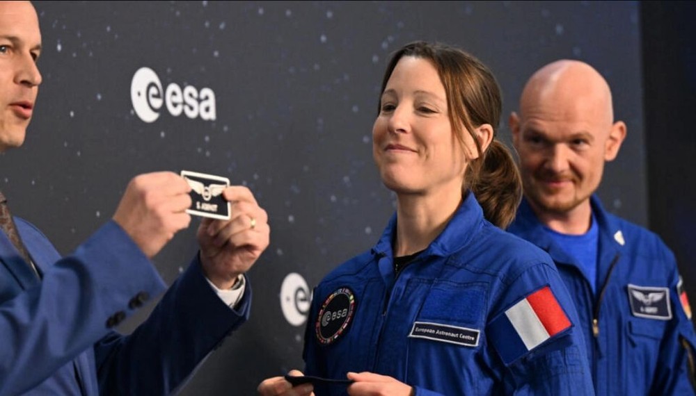 法国宇航员索菲‧阿登诺。（图：AFP）