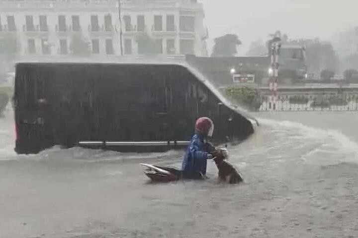 广宁与海防市严重受淹