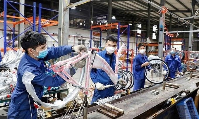 统一自行车公司生产自行车以内销及出口。（图：陈越）