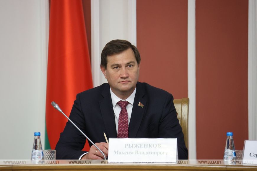 白俄罗斯外交部长马克西姆‧雷任科夫。（图：白通社）
