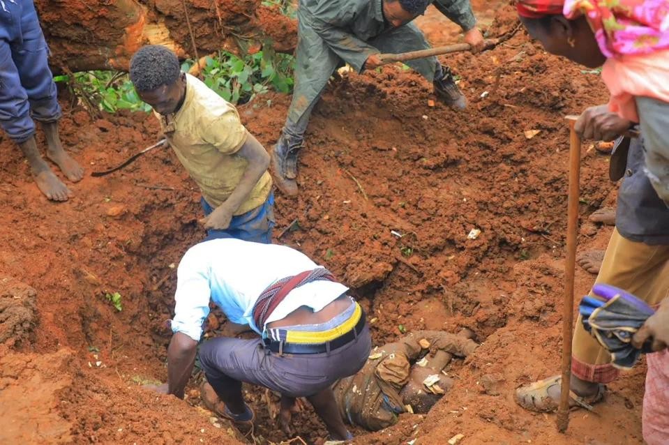 埃塞俄比亚南部山体滑坡致多人死亡