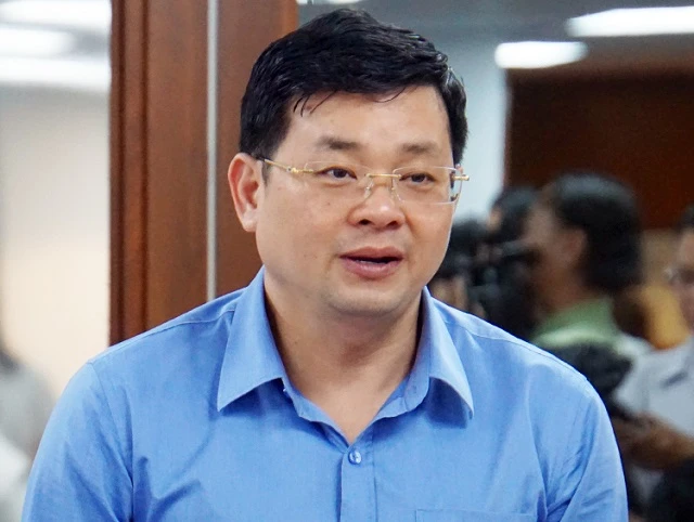 Giám đốc Sở TN-MT TPHCM Nguyễn Toàn Thắng