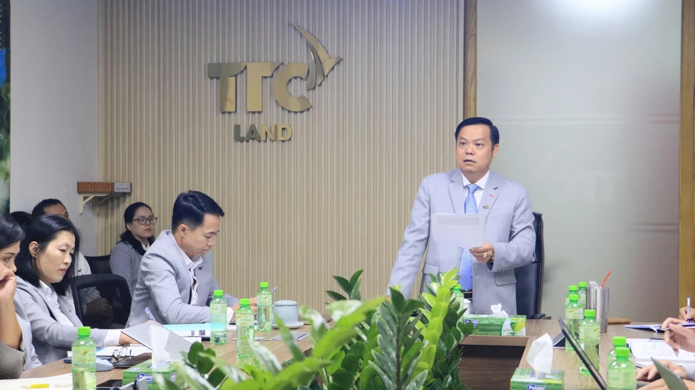 Ông Nguyễn Thành Chương, Chủ tịch HĐQT TTC Land cho biết sẽ sớm vượt qua giai đoạn khó khăn, bứt tốc mạnh mẽ trong giai đoạn 2026-2030 