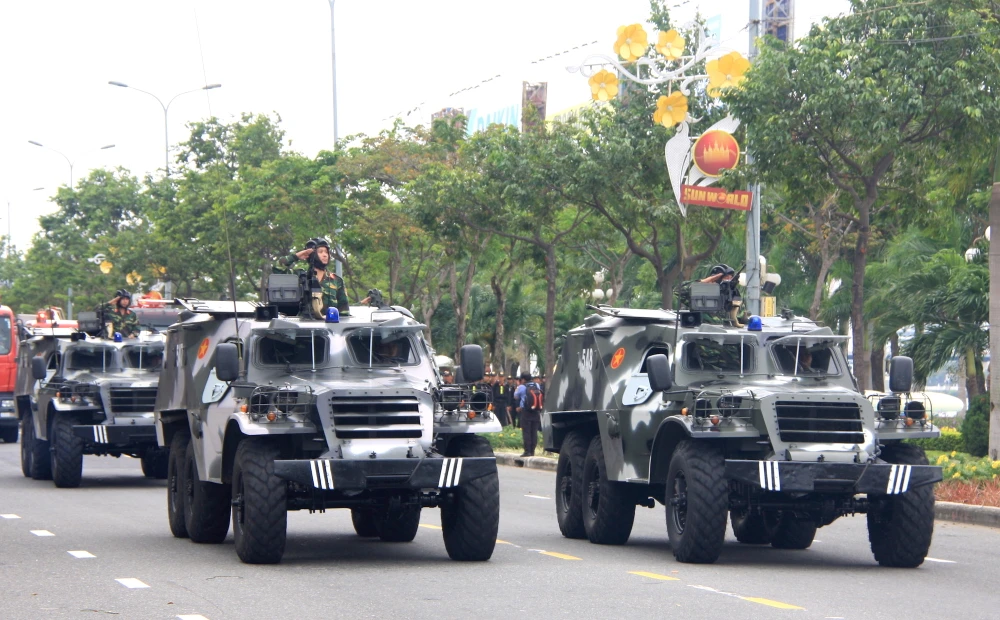Lực lượng an ninh tổng duyệt các phương án bảo vệ tại Tuần lễ Cấp cao APEC 2017