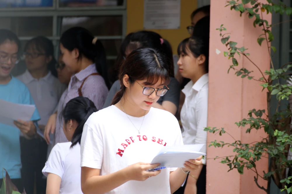 Dự kiến 7 giờ sáng 11-7, Cụm thi số 4 - Hội đồng thi Sở GD-ĐT TP Đà Nẵng sẽ công bố điểm thi