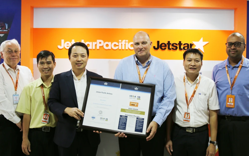 IATA trao chứng nhận an toàn khai thác quốc tế mới cho Jetstar Pacific