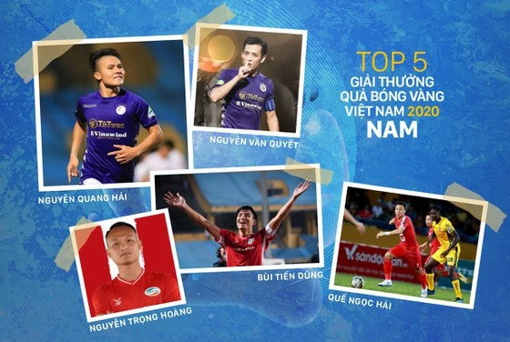 Năm 2021 sẽ khởi đầu với danh hiệu Quả bóng vàng Việt Nam.