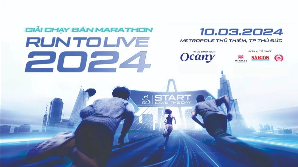 Hơn 7.000 vận động viên tham dự Run To Live 2024