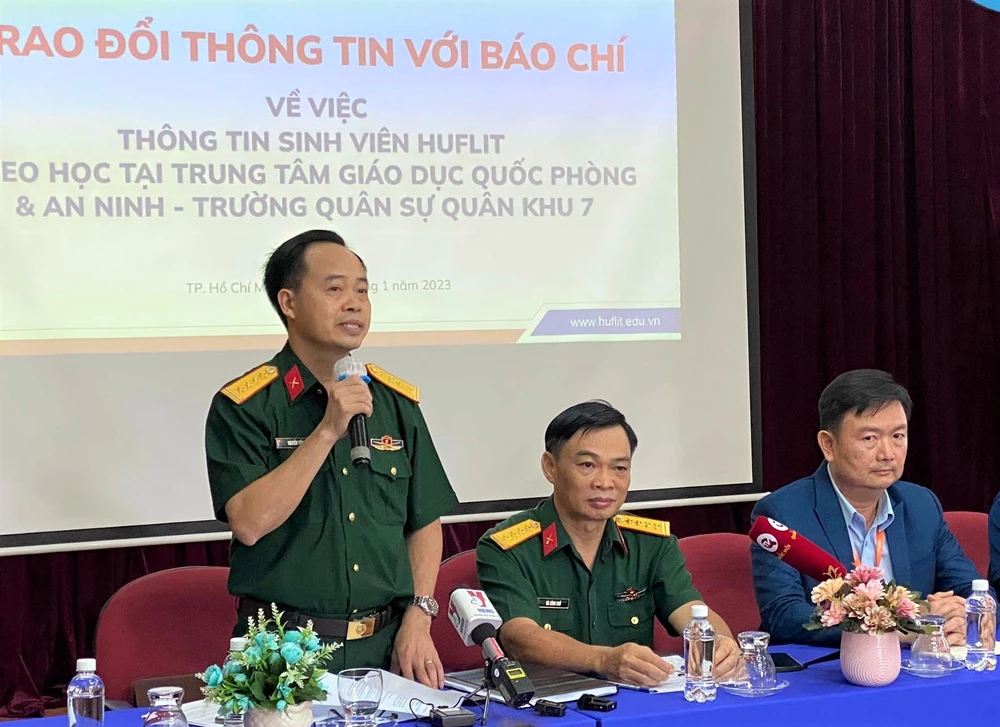 Đại tá Nguyễn Tiến Sơn trả lời câu hỏi của Báo SGGP và thông tin về vụ việc