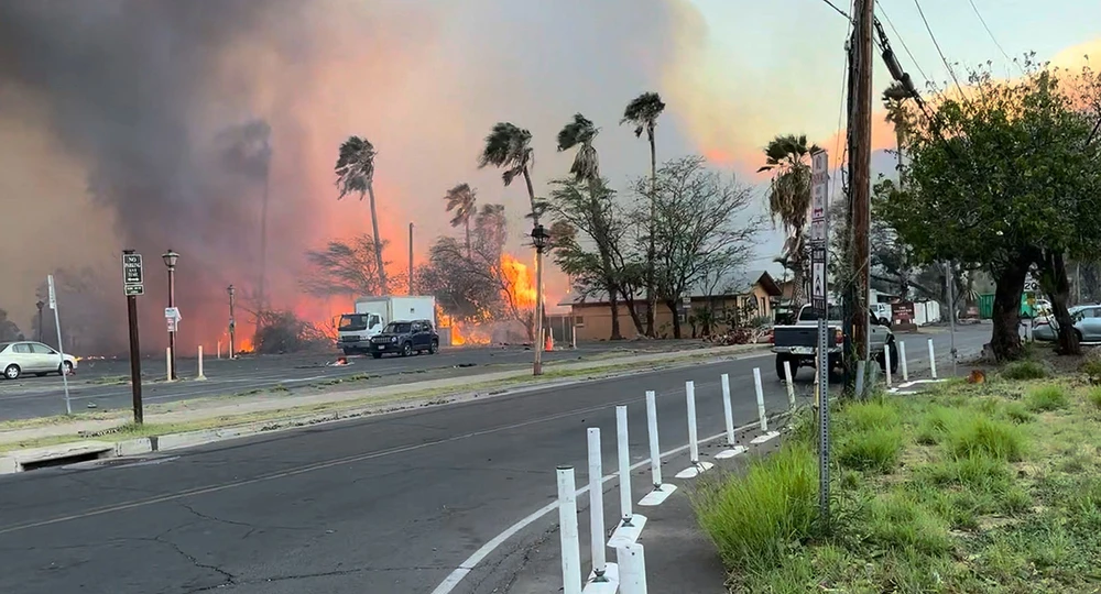 Cháy rừng tấn công đảo Maui