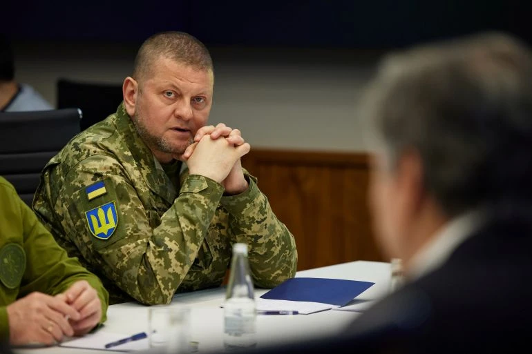 Tướng Valery Zaluzhny. Ảnh: Ukrainian Presidential Press Service