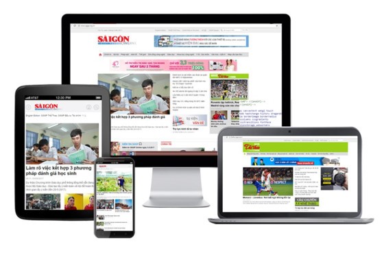 Sai Gon Giai Phong's new online version officially launched