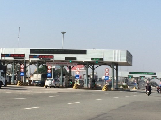 A BOT toll station