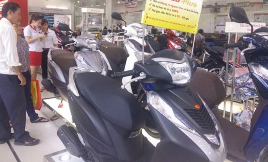 A motorcycle shop in HCMC (Photo: SGGP)
